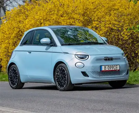 fiat 500 blau Fiat 500 Blau